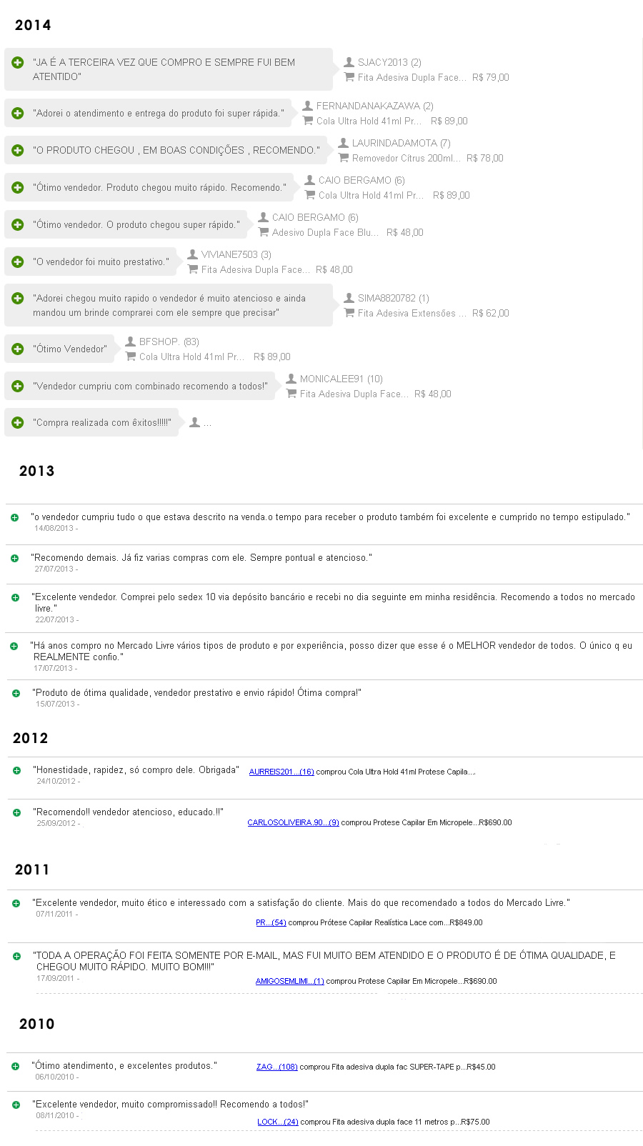 nossas qualificações